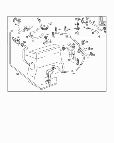Heating-water-connection
