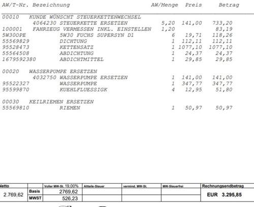 Angebot