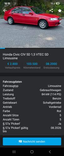Anzeige + Foto