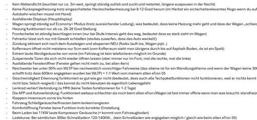 Fehlerliste