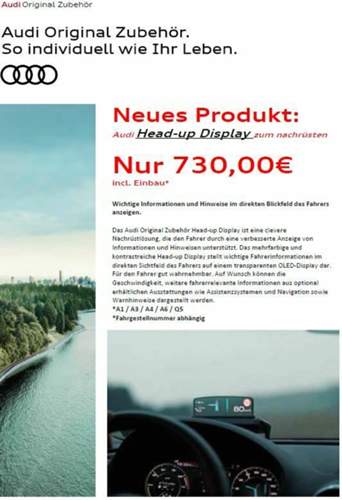 Audi-aufsteller