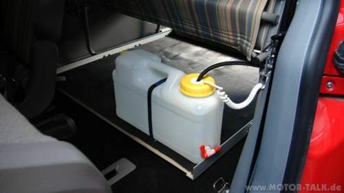 Detail - Wassertank