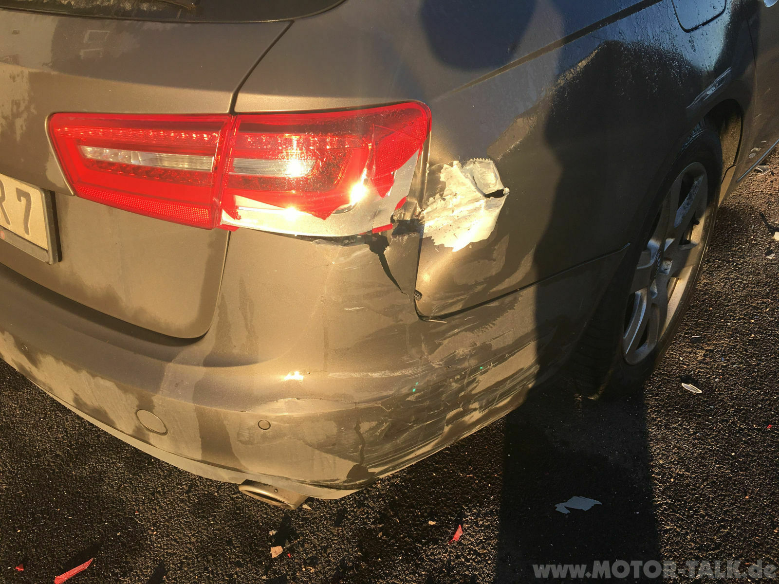 Heckschaden nach Unfall, grobe Einschätzung?