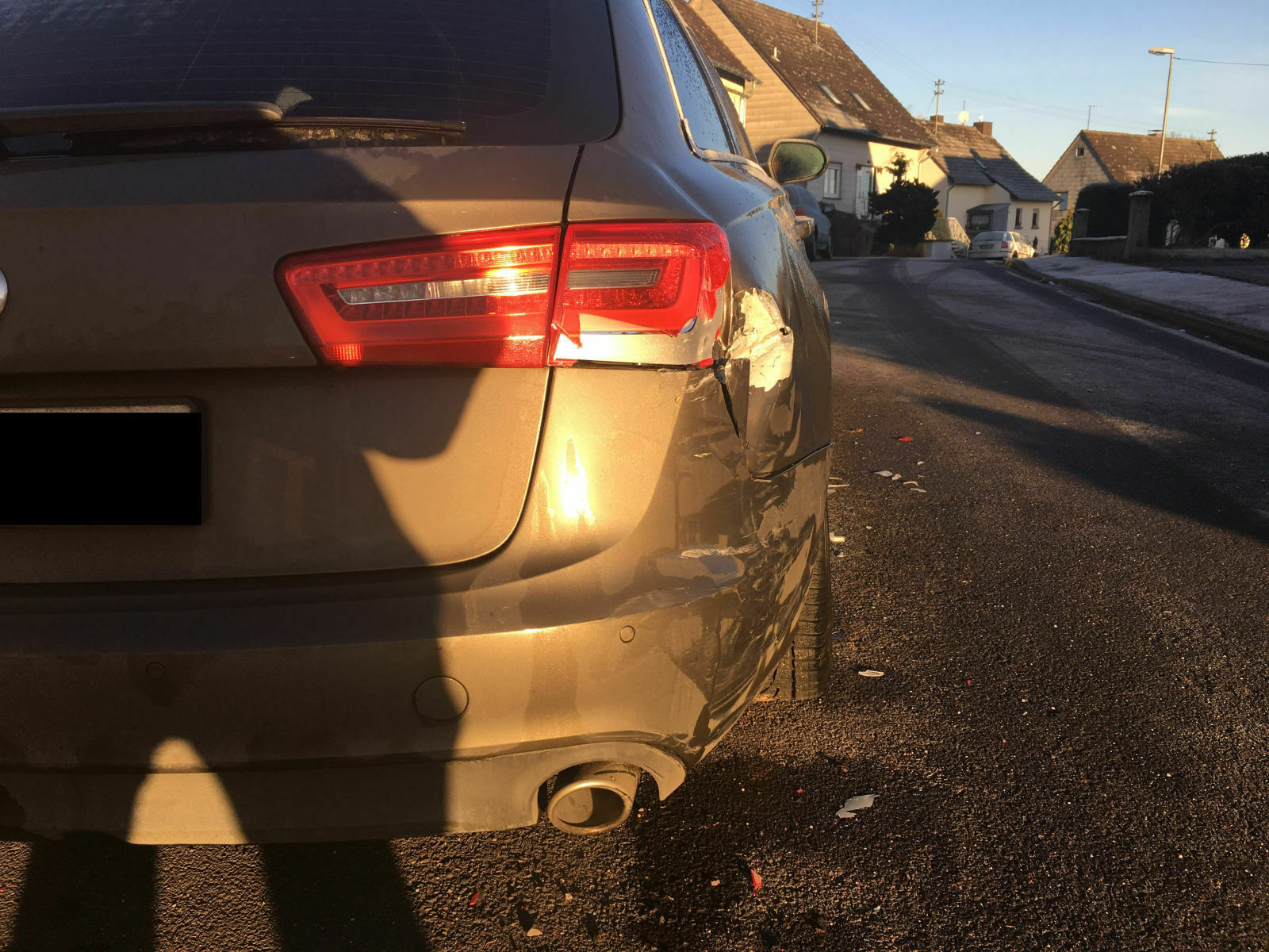 Heckschaden nach Unfall, grobe Einschätzung?