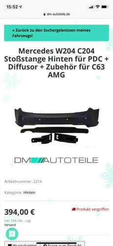 Halter für Stoßstange