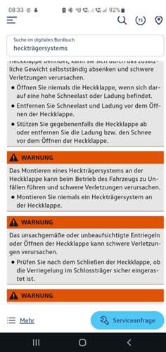Betriebsanleitungsauszug.