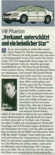 Phaeton-in-auto-bild