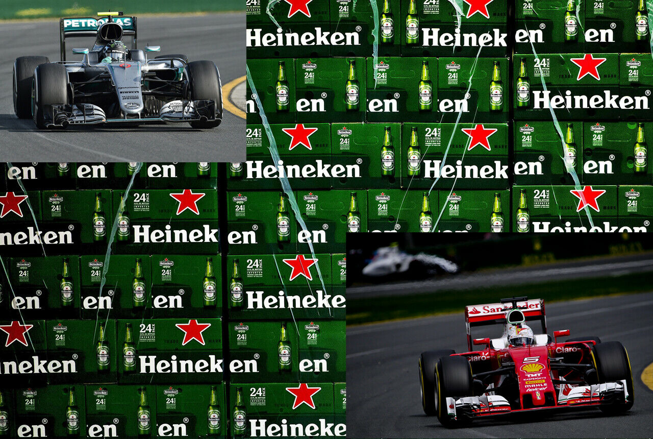 Der Bierbrauer Heineken soll laut Schätzungen rund 190 Millionen Euro für eine Auftritt als Sponsor bei der Formel 1 ausgeben