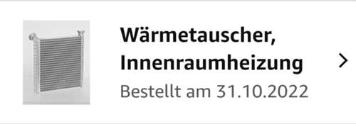 Valeo Wärmetauscher