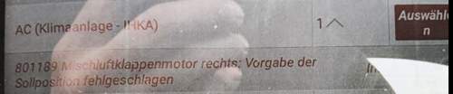 F39 Fehlermeldung