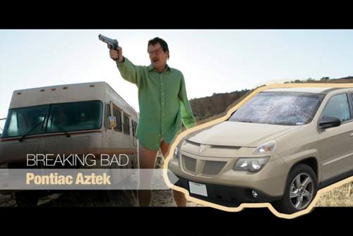 Ein Chemie-Lehrer wird zum Gangster: In "Breaking Bad" fährt Bryan Cranston als Walter White einen Pontiac Aztek