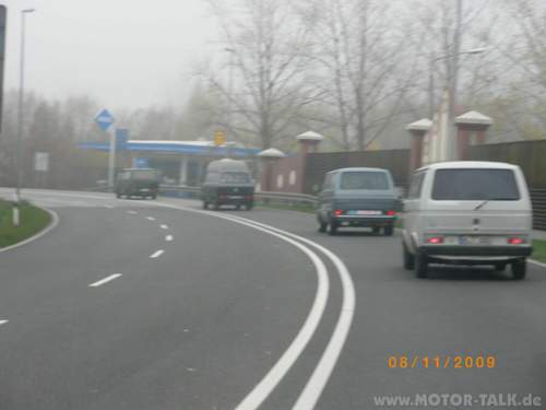Nebelfahrt nach WOB.