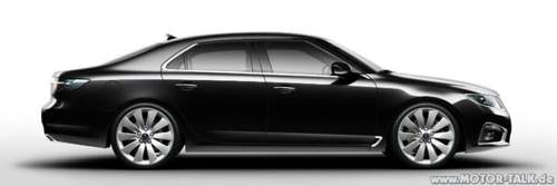 Saab-seitenansicht