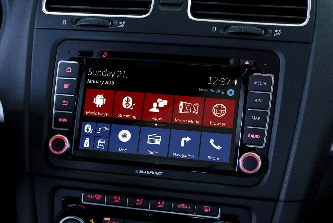 Das Mulitmedia-Navigationsgerät Blaupunkt Bremen 975 lässt sich mit dem Smartphone koppeln