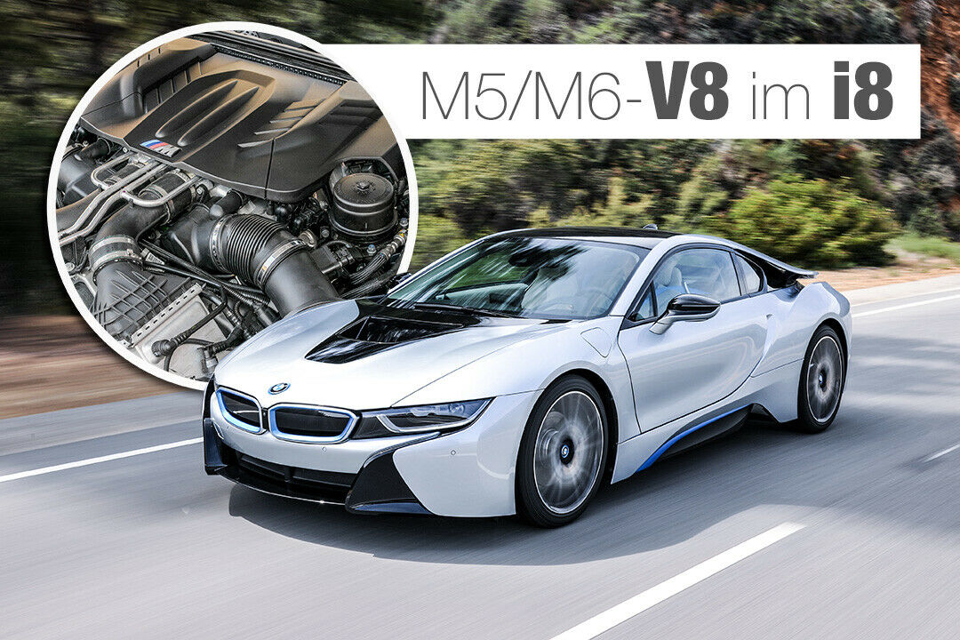 Ein M5-Motor im BMW i8: Gabura will den Hybrid-Flitzer zum Turbo-Renner umbauen