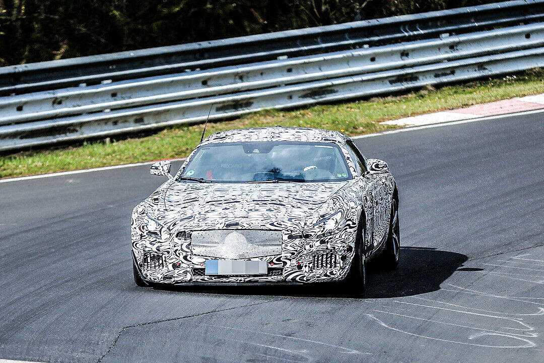 Mercedes AMG GT auf der Nordschleife