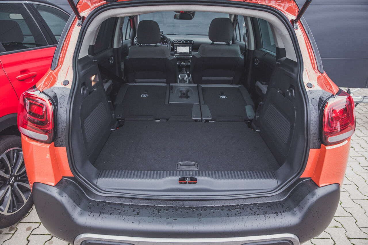 Die dreiteilige Sitzbank im C3 Aircross bietet dafür beim Beladen ein potenzielles Hindernis