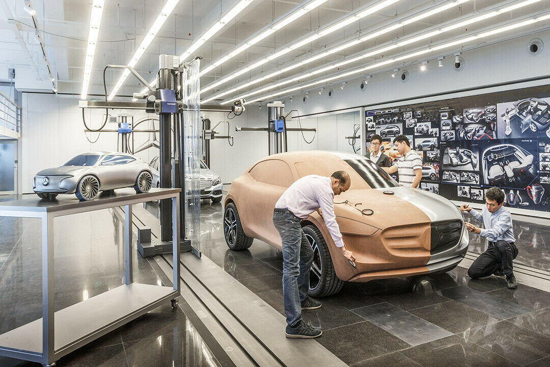 Der Mercedes G-Code Concept wurde von einem Team aus Sindelfinger und Pekinger Designern entworfen