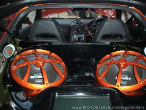 Hifi in einem RX-7 FD