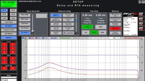 MMI Lautstärke 50%, Bass max