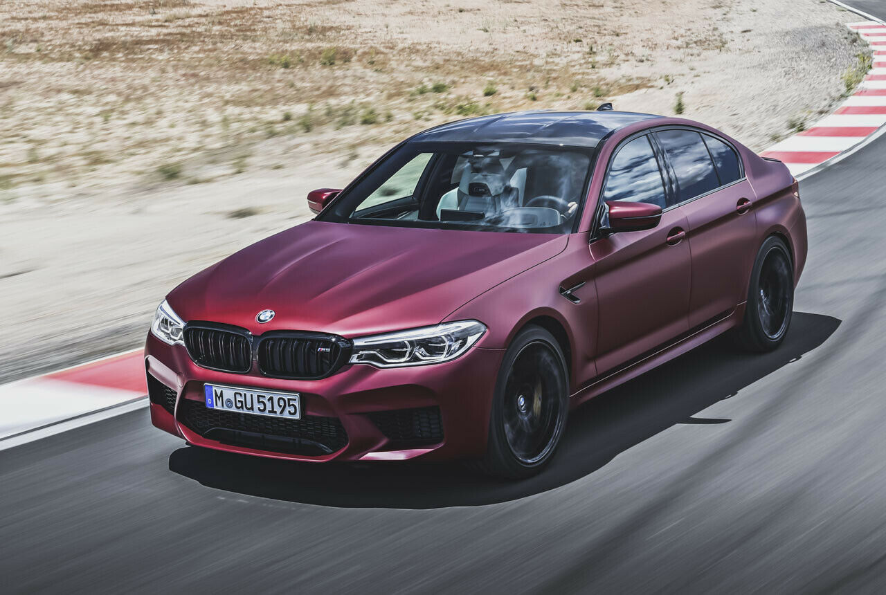 Das Dach des neuen M5 besteht aus Carbon, das senkt Gewicht und Schwerpunkt