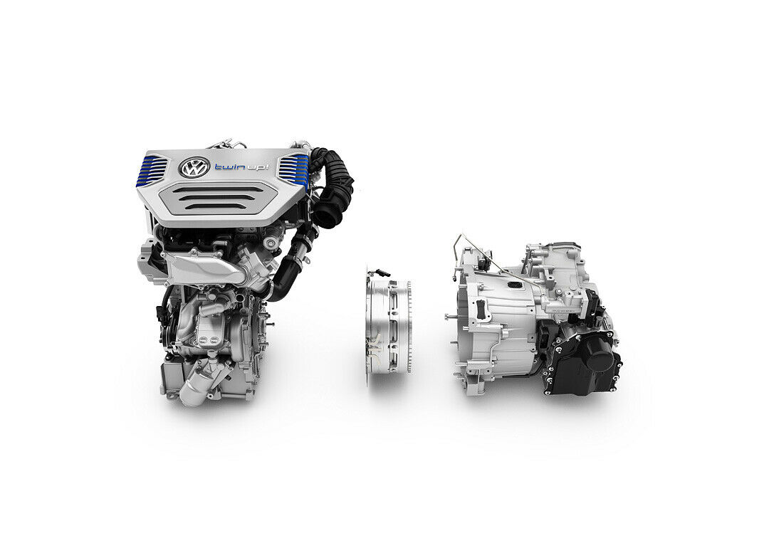 Zweizylinder-Turbodiesel, Elektromotor und DQ200-Doppelkupplungsgetriebe des VW Twin-Up