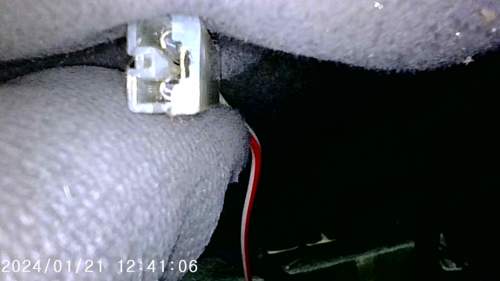Loser Stecker Sitzheizung Fahrerseite