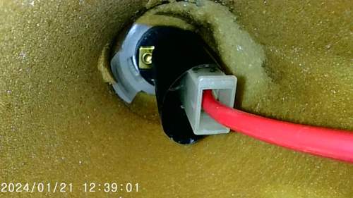 Fehlendes Kabel Thermostat Fahrerseite