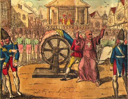 Der grausame Tod von Jean Calas (1762)