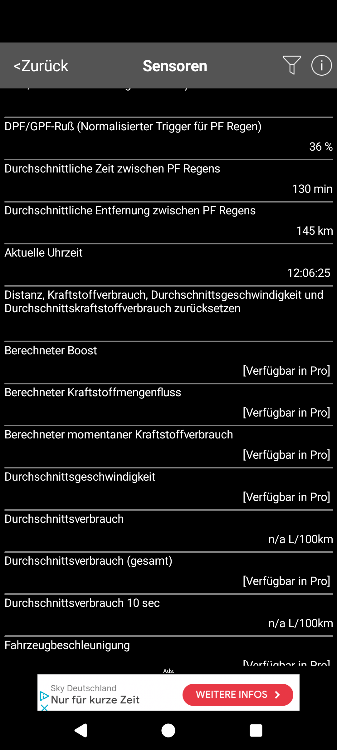 HILFE - DPF Wechsel nicht mit Original - Regeneration zu häufig