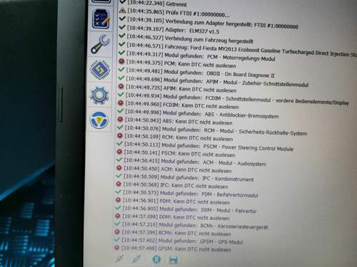 ForSCAN Meldung