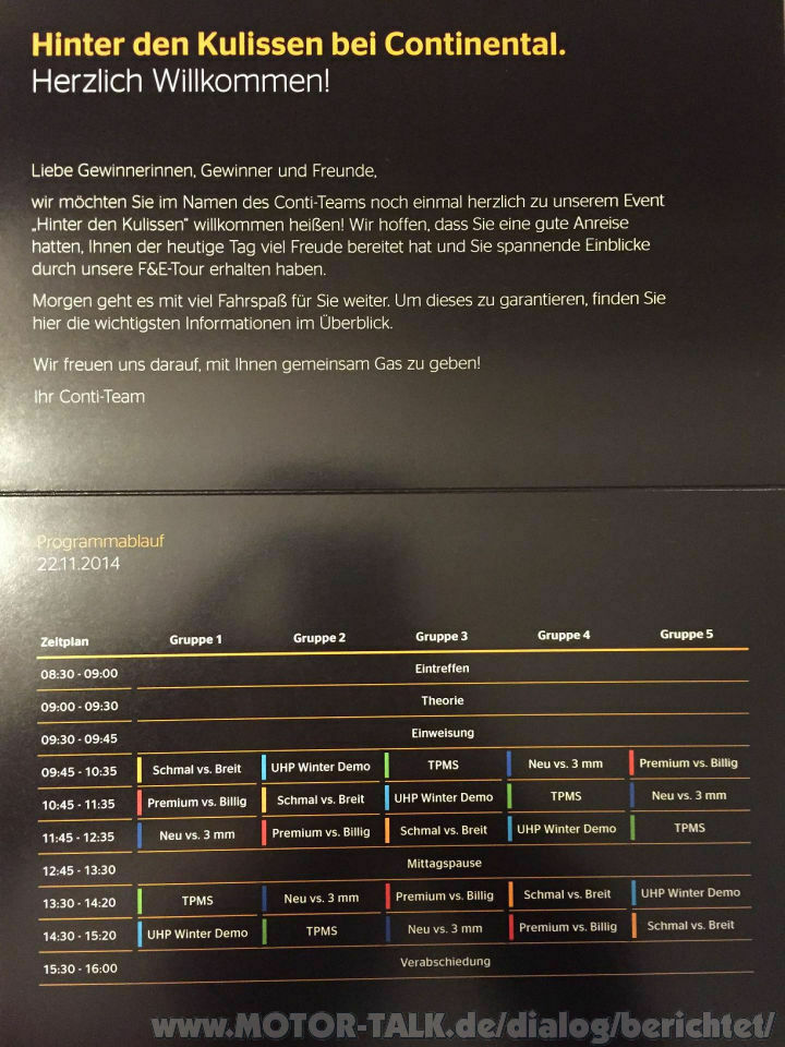 Hinter den Kulissen bei Continental: Das Review
