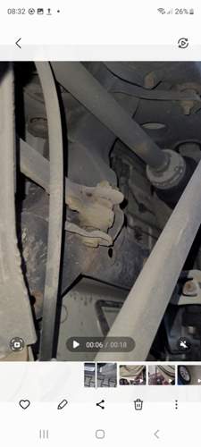 Hinterachsträger r171 nach 16 Jahren