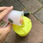 20ml kommen auf 700ml Wasser