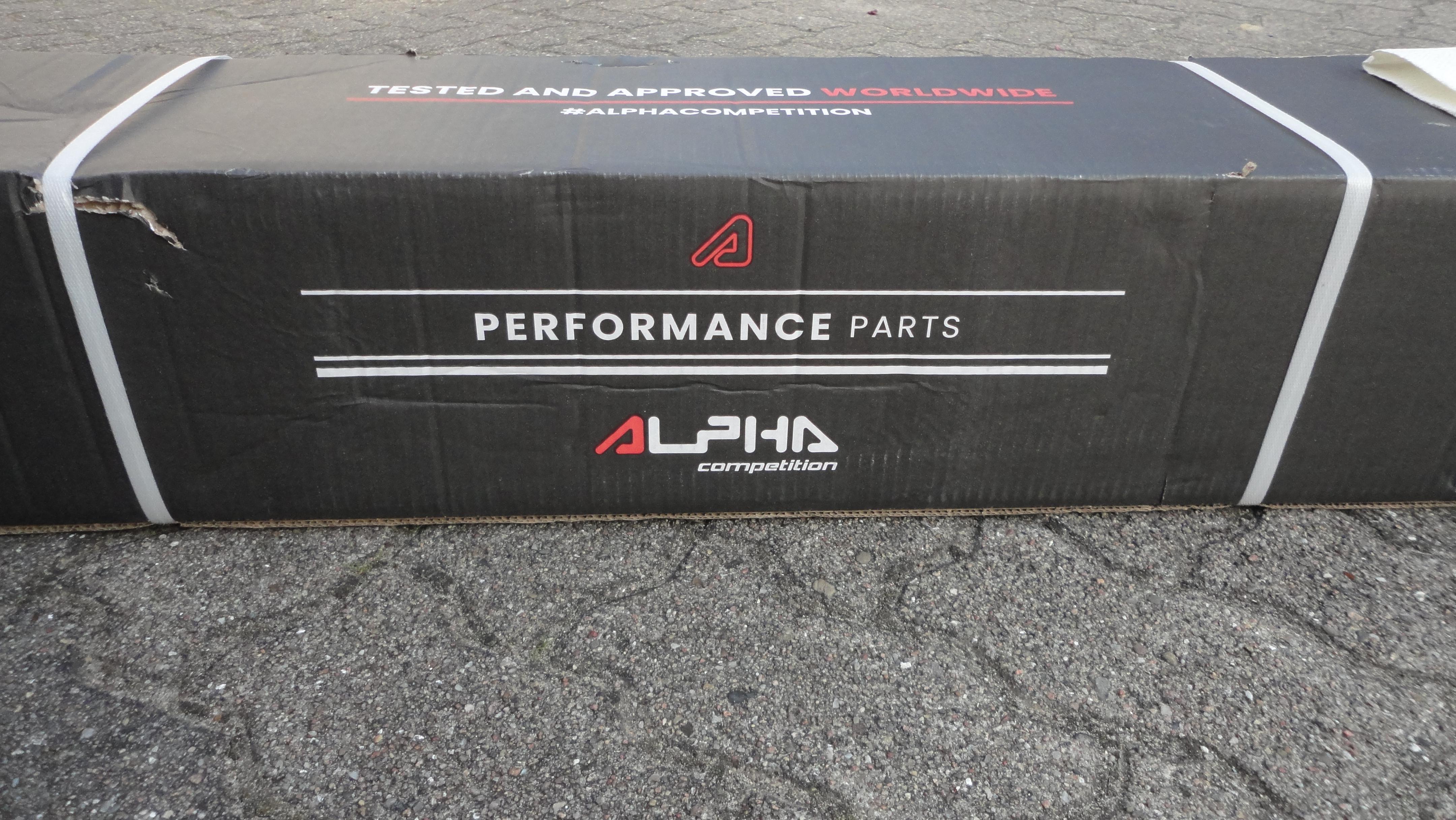Hochwertige Front-Domstrebe, Alphacompetition, VW Golf6 & entsprechende Derivate, neu original verpackt