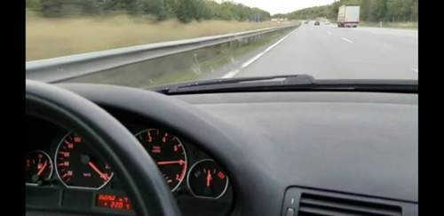 Tachobild 250 km/h