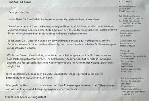 Ablehnung