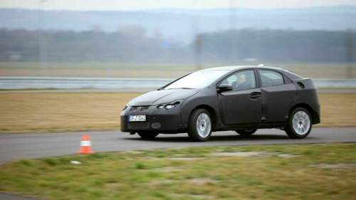 Neuer Honda Civic wird erprobt