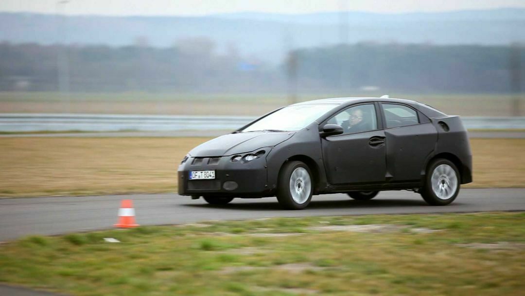 Neuer Honda Civic wird erprobt