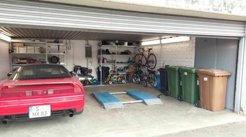 Garage bereit