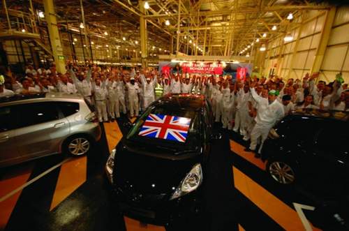 Honda Jazz Produktion in England
