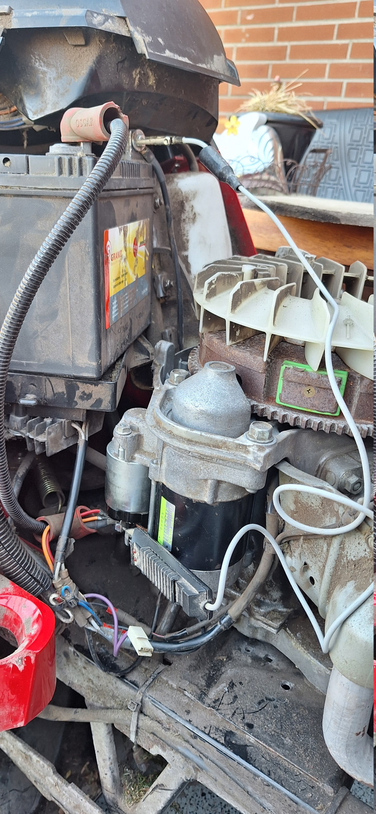 Honda Rasentracktor 2417 V Twin springt nicht mehr an