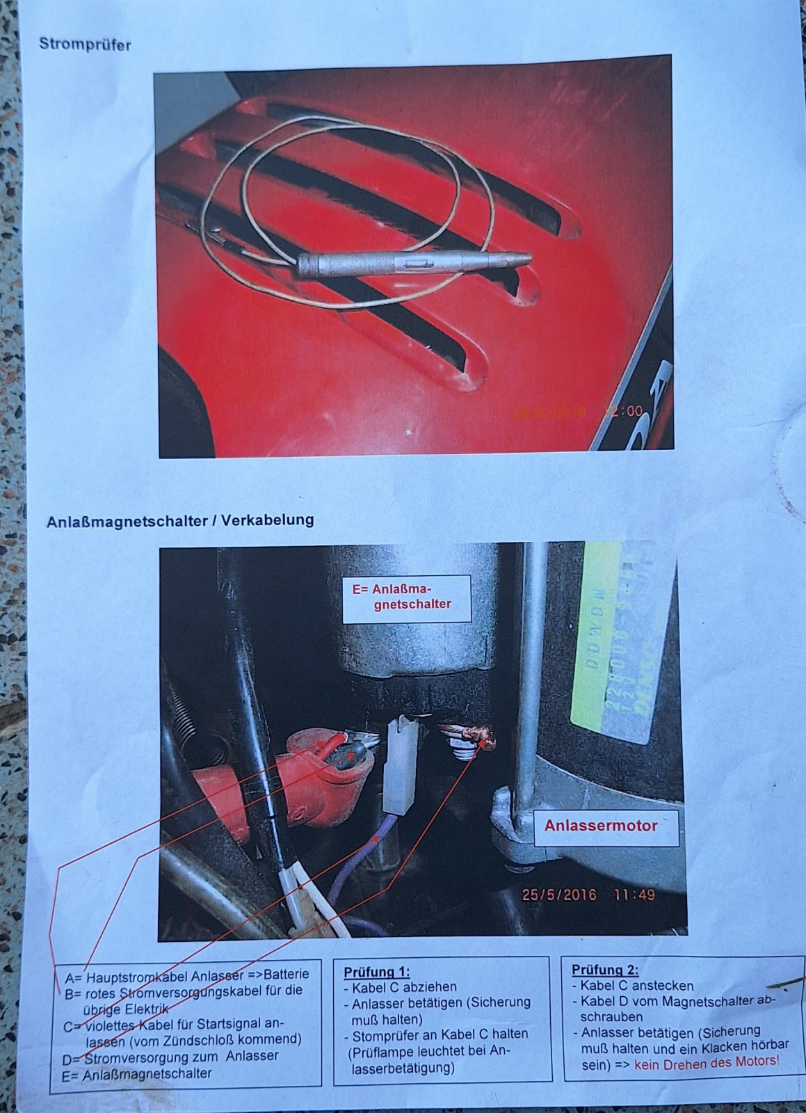 Honda Rasentracktor 2417 V Twin springt nicht mehr an
