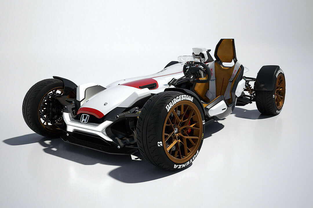 Die Honda-Studie Project 2&4 wiegt nur 405 Kilogramm