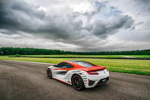 Honda NSX als Pace Car beim Pikes-Peak-Rennen Ende Juni 2015