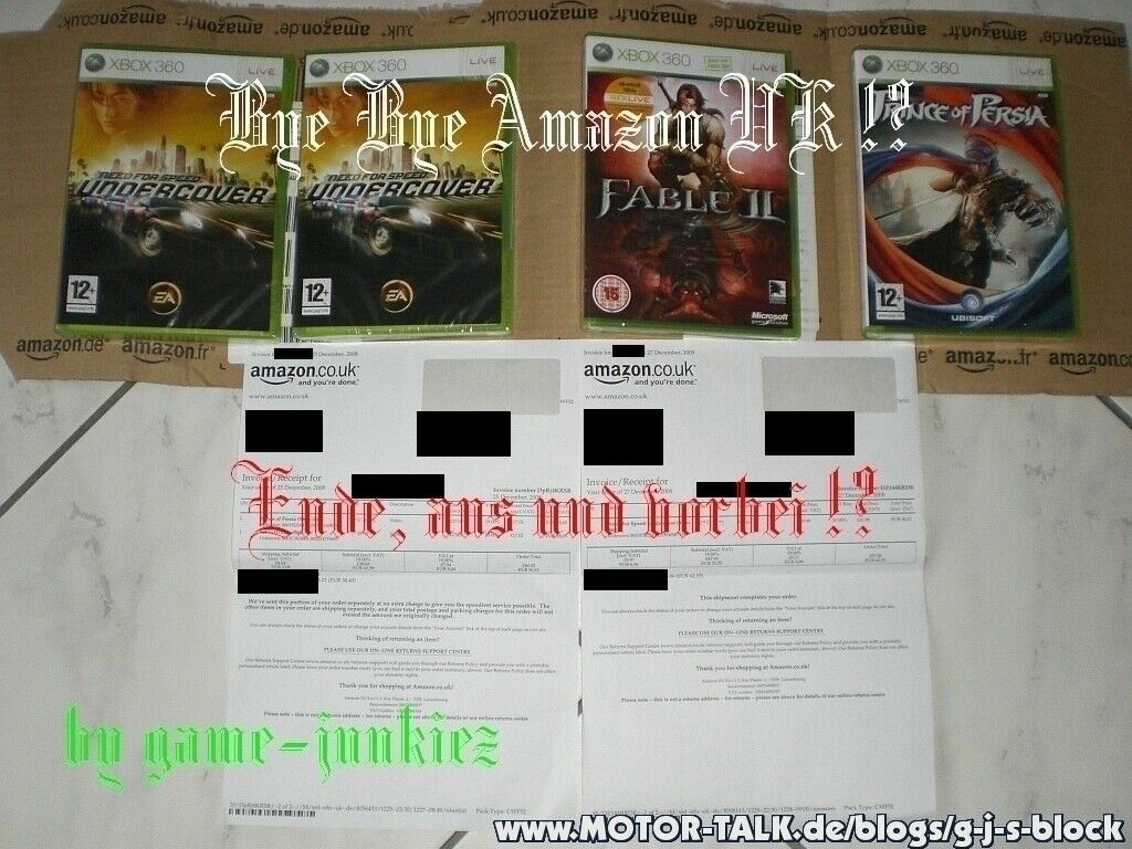 Horrorszenario : Bye Bye Amazon UK