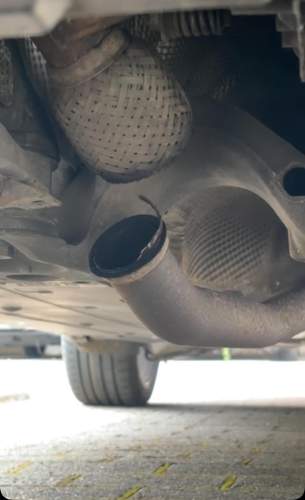 Hosenrohr Audi A4