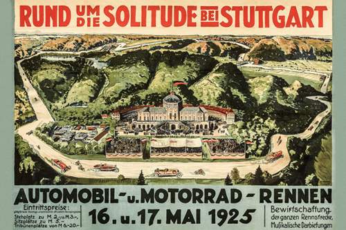 Ein Werbeplakat aus dem Jahr 1925
