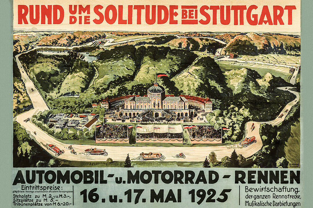 Ein Werbeplakat aus dem Jahr 1925