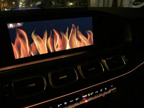Foto 3... Aber Feuer im GLE..